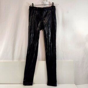 Wilfred Black Faux Leather Pants Leggings Size XS